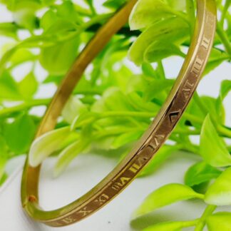 Adjustable Cartier Roman Numeral Adjustable Imported Gold Bracelet | Best Quality Artificial Bracelet For Girls & Women | Bracelet For Every Occasion | Elegant Design ✨