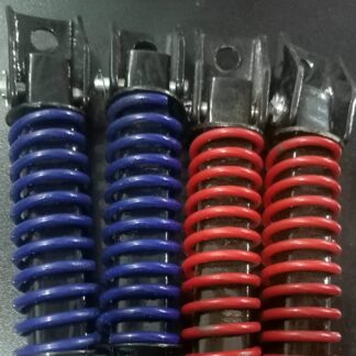 (2 pcs ) Fancy Spring Footrest Universal Lightweight and compact for CD 70 / CG 125