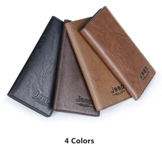 JEEP BULUO Brand Wallet Clutch Carteira Masculina Men Leather Men Wallets Business Brand Card Holder Purse | Men's Wallet