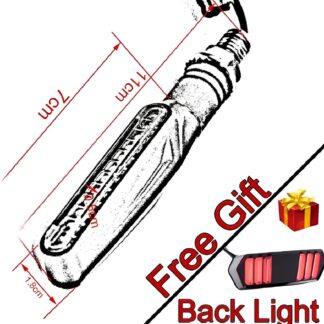 Set of 4 Fancy Indicators for All Bikes + Free Backlight | Compatible with CD 70, 125