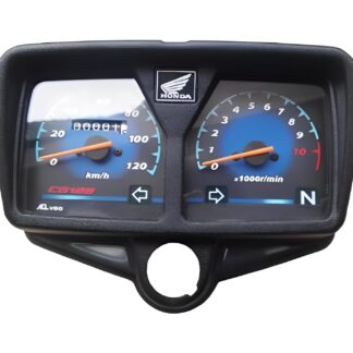 Premium All-Black Speedometer for CG 125 Motorcycle & Honda 125cc Bikes