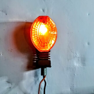 Mini Motorcycle Indicator with Backlight – Suitable for 70cc/125cc Bikes, Compact Design, Fancy Packaging.