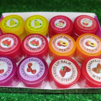 Fruity Delight Lip Balm, Glossy Finish for Soft, Hydrated Lips ( Random Color )