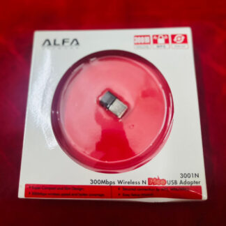 Alfa Mini USB WiFi Adapter | 300Mbps Wireless LAN Card for Computer & Laptop | Best Wireless Adapter