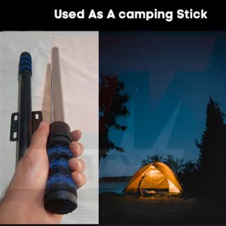 Single Side Open Safety Guard Stick for CD 70cc Fancy Rod Openable Crash Guard | Best Quality Safety Guard Stick ( random color)