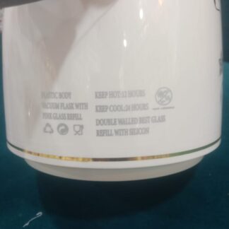 Vacuum Jug Eagle Company – Insulated Hot & Cold Glass Carafe in Red (1.5 L & 2 L)