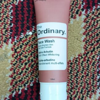The ordinary face wash with Alpha arbutin in 100 ml / All skin types face wash Hydrating face wash