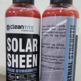 Solar Sheen – Premium 200ml Solar Panel Cleaner | High-Performance, Streak-Free Cleaning Solution for Dust, Dirt, and Residue Removal