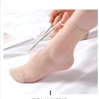 Women’s Thin Silk Transparent Velvet Ankle Socks Pack – Soft Nylon Sheer Breathable Socks for Daily Wear