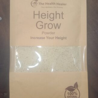 The Health Healer Height Grow Powder – 100% Natural Height Increase Supplement - 100G