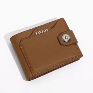 Savfox PU Leather Outlet Pocket Card Holder Wallet for Men – Slim, Stylish & Durable - Stylish Wallets For Men