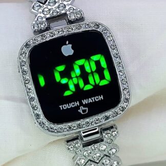 Ladies Square Dial Digital Watch Stylish Design Clear Display Comfortable Strap Easy To Use Reliable Performance Perfect For Daily Wear