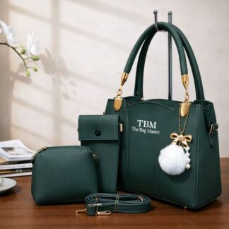 TBM The Bag Master 3 Piece Handbag Set Providing Stylish Design Comfortable Use Everyday Carry Support