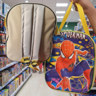 Spider-Man Kids School Bag – 12-Inch Cartoon Backpack for Boys | Nursery & Preschool Lightweight School Pack
