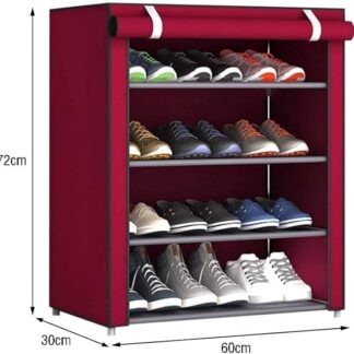 Shoe Rack Organizer Detachable Shoe Rack Multi Layer Non Woven Shoe Cabinet