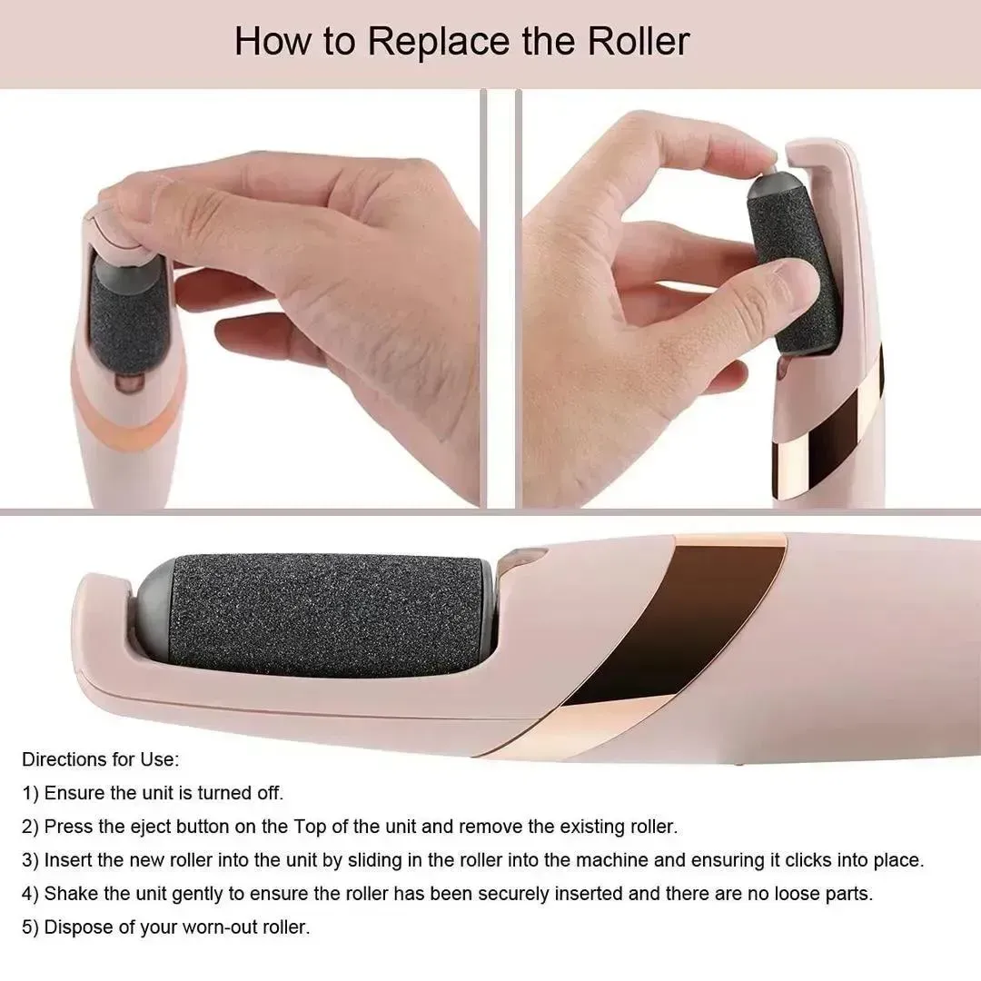 Rechargeable Electric Pedi Foot Filer – Effective Callus Remover For Soft, Smooth Feet - Image 3