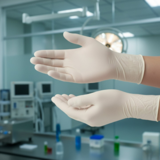 Star Sterile Latex Surgical Gloves Designed For Professional Use With Quality Latex Material And Sterile Packaging