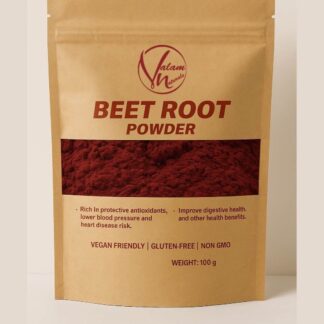 Natural Beetroot Powder 100g | For Glowing Skin, Pink Lips, Healthy Hair & Daily Nutrition | Pure And Organic Drink Mix Superfood