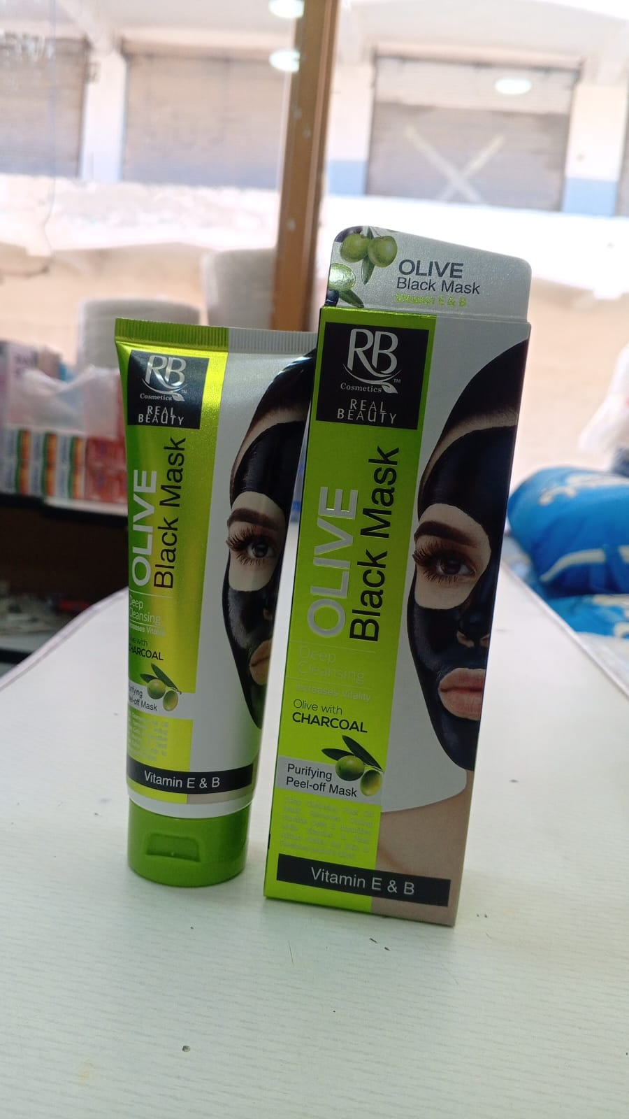 RB Cosmetics Real Beauty Olive & Charcoal Black Peel‑Off Mask | Deep Cleansing & Purifying Care | Original - Image 4