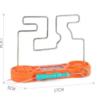 Bump Maze, Montessori Toy Electric Wire Maze Roller Game Touch Maze Puzzle Toy Collision Game Education Concentration Toy (Random Color)