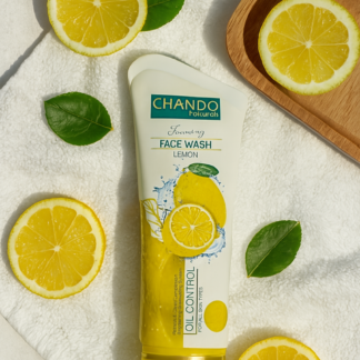 Chando Natural Foaming Face Wash Lemon – Oil Control & Refreshing Cleanser for All Skin Types (100g)