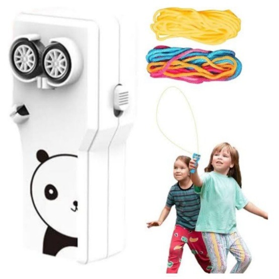 ZipString Portable Rope Launcher – Handheld Kinetic String Thruster & Creative Floating Loop Toy for Kids and Adults ( random colour ) - Image 3