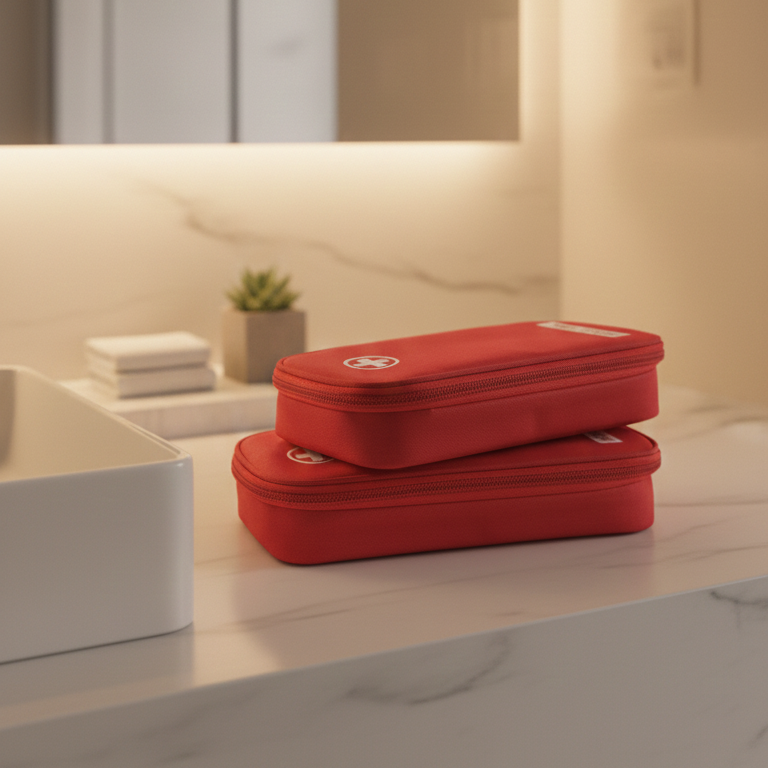 Compact Multi-Purpose First Aid & Emergency Travel Pouch Set - Image 3