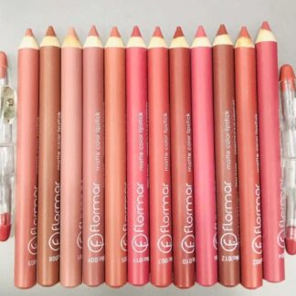 Set of 12/6 Pcs Matte Nude Colors Lip Liners Pigmented Lip Pencils