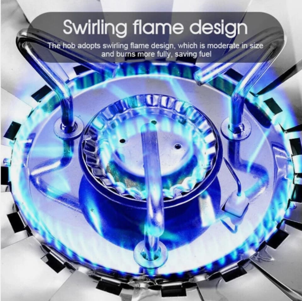 Portable Camping Mini Gas Stove Durable Construction Smooth Finish Easy Use Comfortable Handling For Outdoor Cooking Travel And Daily Utility - Image 3