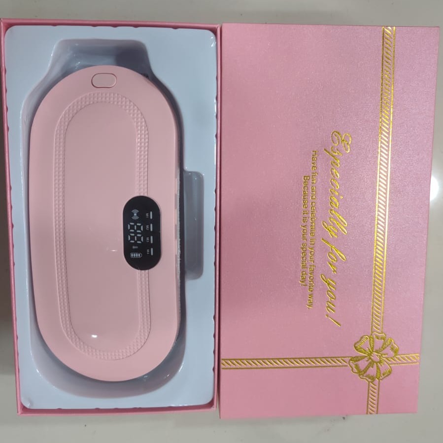 Cramp Relief Belt – Portable Menstrual Heating Pad | 3 Heat Levels & 4 Massage Modes | Electric Heating Belt for Women & Girls - Image 3