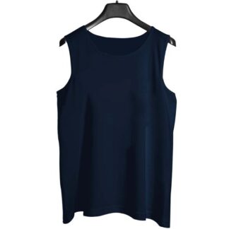 Captain Black Men's Vest [Navy Blue] | Sleeve-Less 100% Pure Sando