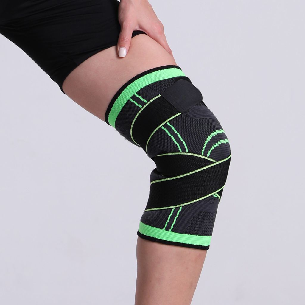 1pc Knee Support Band With Belt | Adjustable Knee Support Pad For Men And Women | Anti-Slip Knee Warmer Sleeves | Knee Sleeves - Image 4