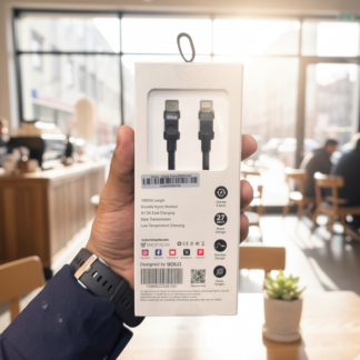 YOLO HYPER Y-080 Ctoi Cable – 100cm Nylon Braided, 9V 3A Fast Charging, Data Transmission, Low Temp Charging