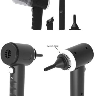 3-in-1 Portable Wireless Vacuum Cleaner AS 228 – Handheld, Powerful Suction for Car, Home, Office & Everyday Quick Cleaning