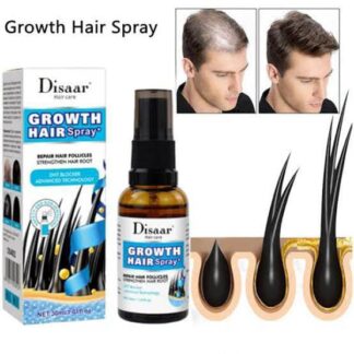 Disaar Vegan Ginseng Root Hair Growth Spray (30ml, DS4002): Natural Strengthener & Anti-Hair Loss Treatment