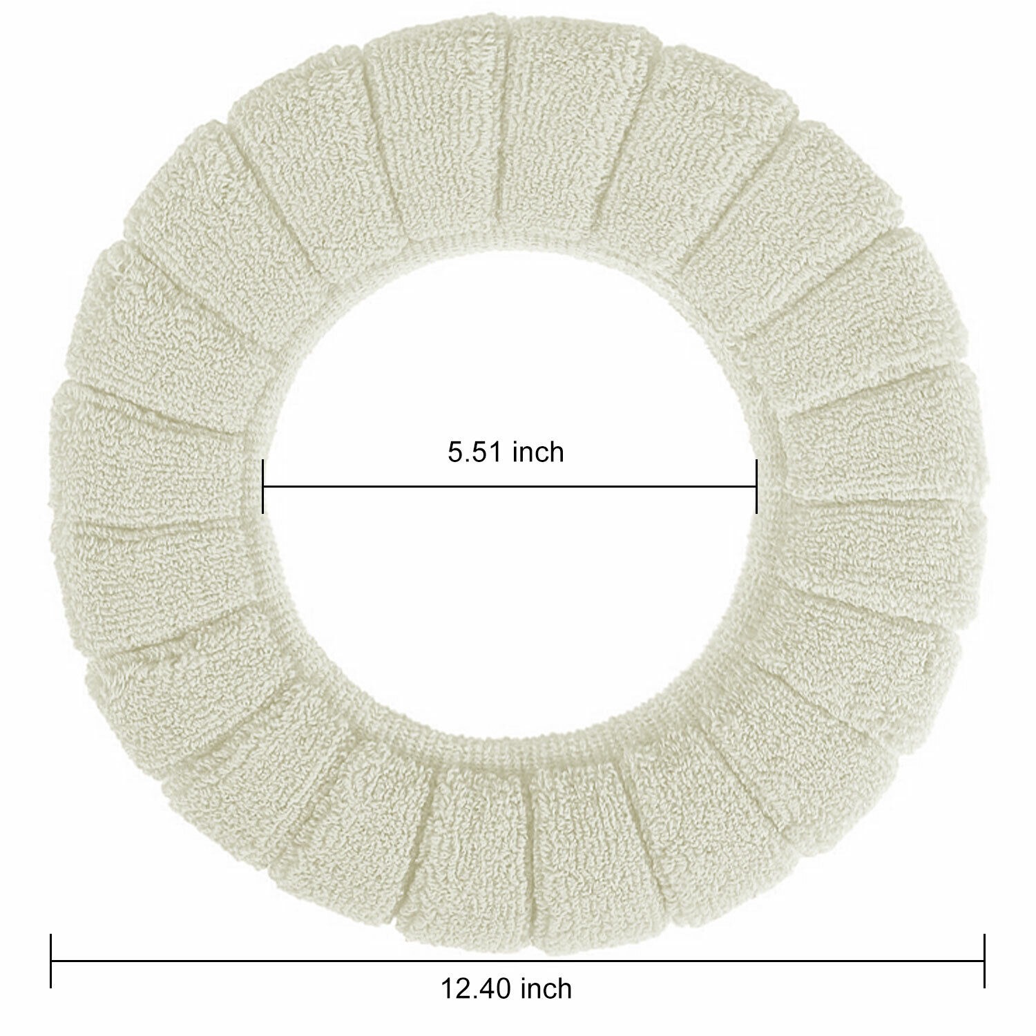 Universal Soft-Touch Cushioned Toilet Seat Cover – Machine Washable Plush Comfort - Image 2