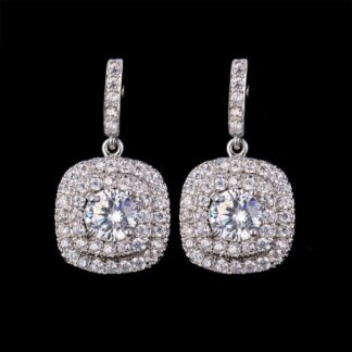 Crystal Earrings – Sparkling Dangle Earrings for Party & Everyday Wear - Earings For Girls ( PJT-990 )