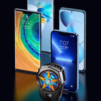 SL09 Practical Phone Cooler Fan, Easy To Carry, Smart Digital Display, Rear Phone Radiator, Fast Cooling ( Random Color )