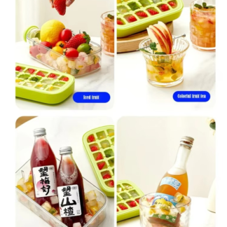 My Crush Cup Ice Cube Tray, Water Bottle Ice Cube Tray, Cool Summer Ice Cube Cup, Upgraded Ice Cube Bottle, Reusable Press-to-Cold Ice Cube Hydration - 500ml - Random Color