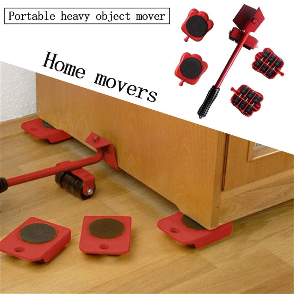 Furniture Transport Lifter Tool Set | Mover Roller Device | Heavy Stuffs Moving Hand Tools - Image 2