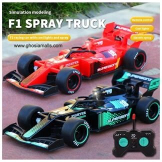 F1 Equation High-Speed RC Racing Car with Mist Spray Exhaust and LED Lights