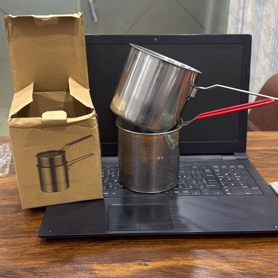 Deep Frying Fry Pot Providing Durable Quality Comfortable Handling Reliable Performance Easy Cleaning Everyday Cooking Support - Image 4