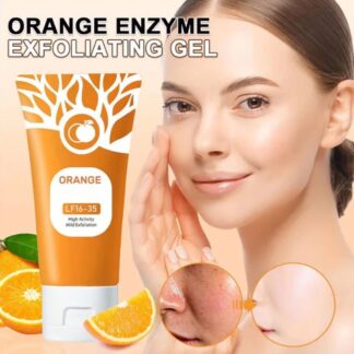 Orange Enzyme Exfoliating Gel  | Brightening, Nourishing & Citrus Skincare For Radiant, Glowing, Healthy Skin