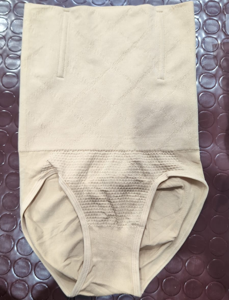 High Waist Tummy Control Shaper Brief Made Of Soft Compression Fabric For Comfortable Support And Smooth Silhouette - Image 4