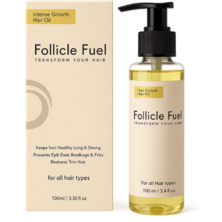 Follicle Fuel Intense Growth Hair Oil – Strengthens Roots, Reduces Hair Fall & Promotes Fast, Healthy Hair Growth for Men & Women 100ml
