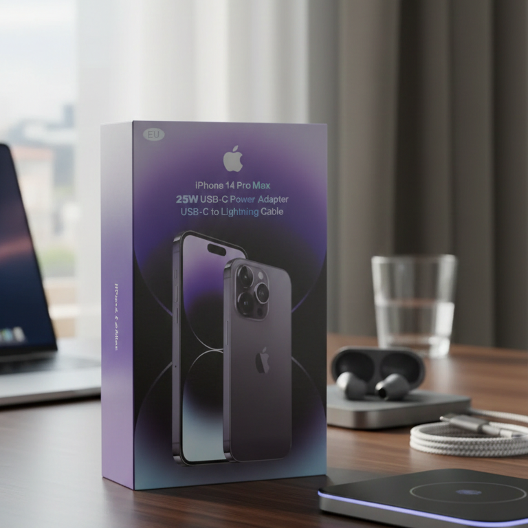 iPhone Original 25W Type‑C Charger | With Type‑C to Lightning Cable | Premium Box Packaging - Image 2