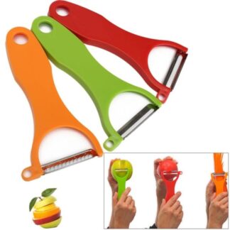 3-in-1 Vegetable and Fruit Peeler Set for easy peeling, slicing, and cutting of fresh produce