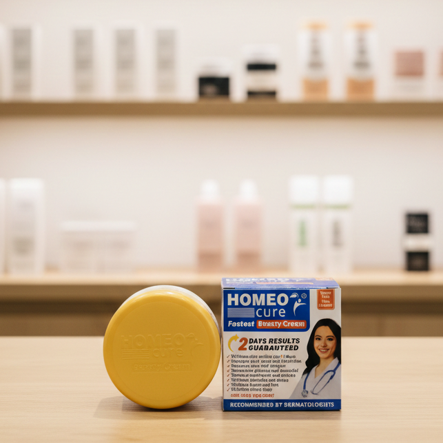 Fastest Beauty Cream HOMEO Cure | Face & Body | Pakistan Made | 50g - Image 3