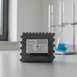 Safety Black Collection Tube – ESR Blood Test Tube 3ML, Secure Sample Collection, 100pcs Laboratory Pack