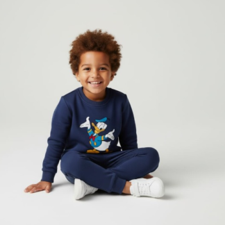 Kids Winter Tracksuit | Fleece Warm Suit for Boys & Girls | Sweatshirt + Trouser Set | Cozy & Stylish Winter Outfit